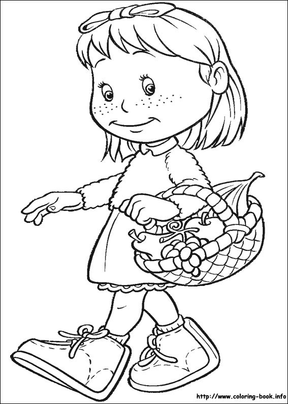 The Magic Roundabout coloring picture